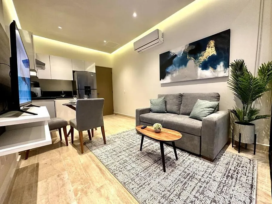 Apartment Luxury Loft With Rooftop Pool & Prime Location By Solmar Rentals Playa del Carmen Mexico