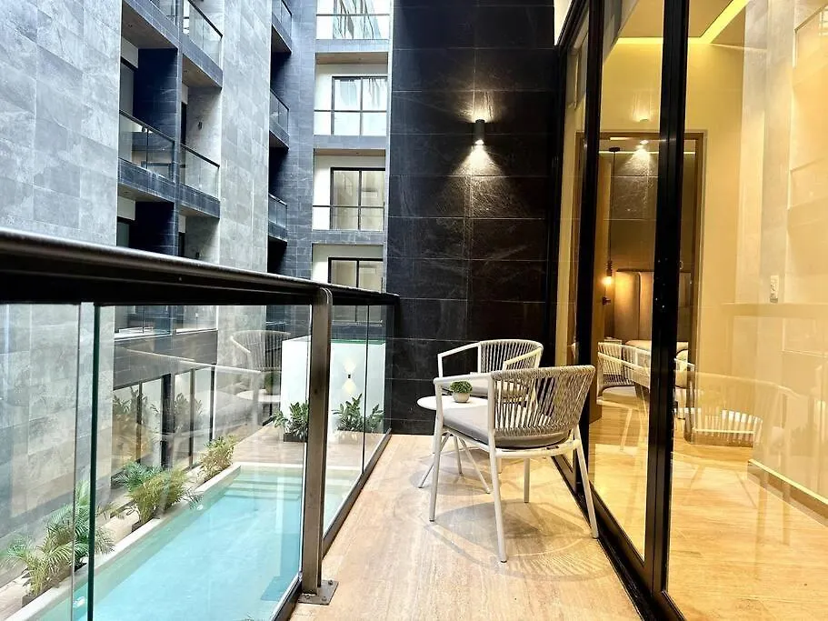 Luxury Loft With Rooftop Pool & Prime Location By Solmar Rentals Playa del Carmen